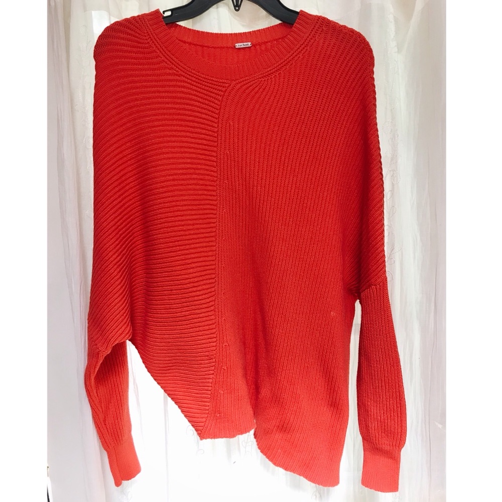 Free People Asymmetrical Sweater